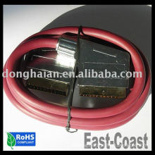 Metal Scart Cable